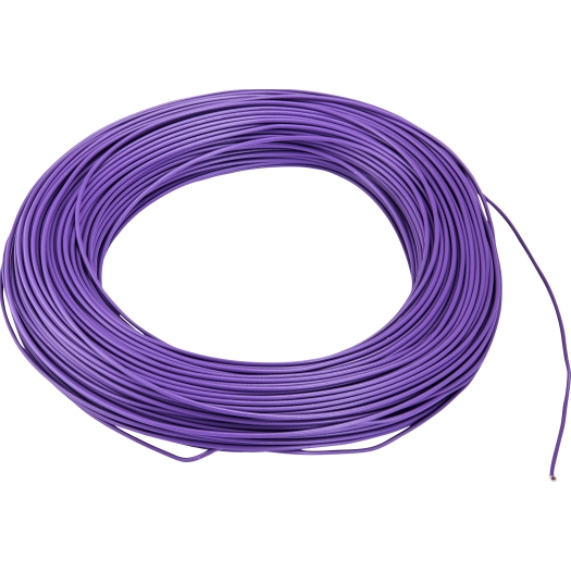 Aderleitung H05v K 0 75 Violett Flexibel 100m Ring Flexibel